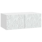 Wall-Mounted TV Cabinet 78.5 x 41 x 30 cm White Engineered Wood