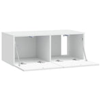 Wall-Mounted TV Cabinet 98 x 41 x 30 cm White Engineered Wood