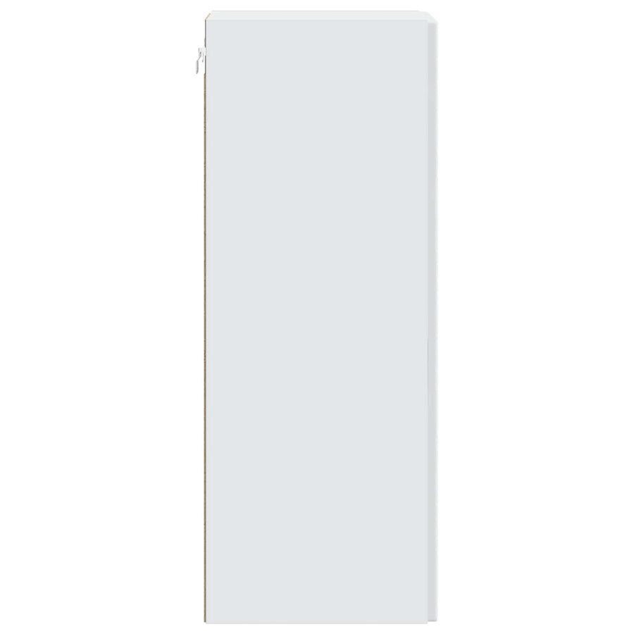 Wall-Mounted Cabinet 66 x 34.5 x 90 cm Engineered Wood White