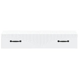 Wall-Mounted Side Table Wall-mounted White 87.5 x 34.5 x 17 cm - 45-Degree Angle