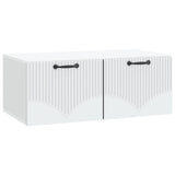 Wall-Mounted TV Cabinet White 78.5 x 41 x 30 cm Engineered Wood