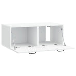 Wall-Mounted TV Cabinet White 78.5 x 41 x 30 cm Engineered Wood