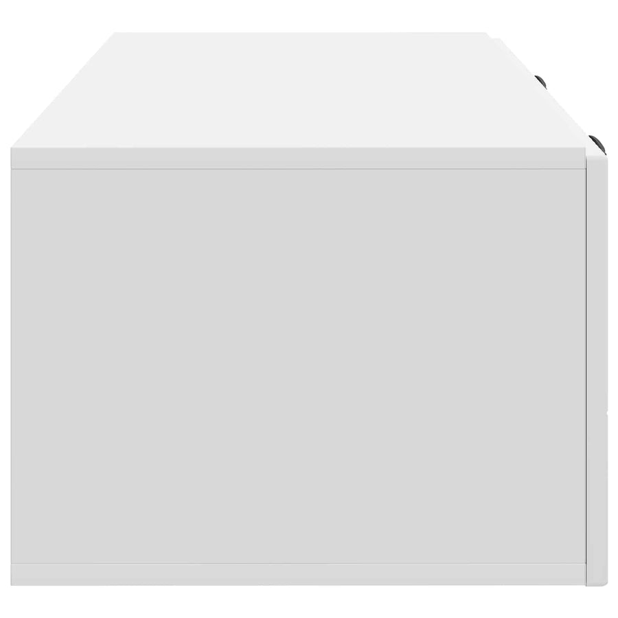 Wall-Mounted TV Cabinet White 78.5 x 41 x 30 cm Engineered Wood