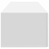 Wall-Mounted TV Cabinet White 98 x 41 x 30 cm Engineered Wood