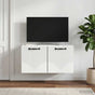 Wall-Mounted TV Cabinet White 59.5 x 31 x 30 cm Engineered Wood