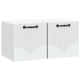 Wall-Mounted TV Cabinet White 59.5 x 31 x 30 cm Engineered Wood