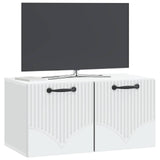 Wall-Mounted TV Cabinet White 59.5 x 31 x 30 cm Engineered Wood