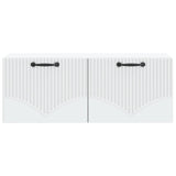 Wall-Mounted TV Cabinet White 78.5 x 31 x 30 cm Engineered Wood