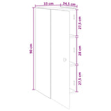 Wall-Mounted Cabinet White 33 x 34.5 x 90 cm Engineered Wood - Extra Image