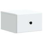 Wall-Mounted Bedside Cabinet White 34.5 x 33 x 20 cm