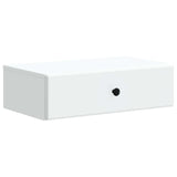 Wall-Mounted Side Table White 59 x 34.5 x 17 cm Engineered Wood