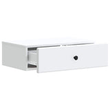 Wall-Mounted Side Table White 59 x 34.5 x 17 cm Engineered Wood