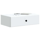 Wall-Mounted Side Table White 59 x 34.5 x 17 cm Engineered Wood
