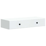 Wall-Mounted Side Table Wall-mounted White 87.5 x 34.5 x 17 cm - Front View