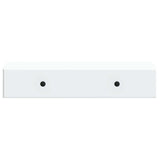 Wall-Mounted Side Table Wall-mounted White 87.5 x 34.5 x 17 cm - 45-Degree Angle