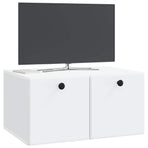 Wall-Mounted TV Cabinet 59.5 x 41 x 30 cm White Engineered Wood