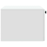Wall-Mounted TV Cabinet 59.5 x 41 x 30 cm White Engineered Wood