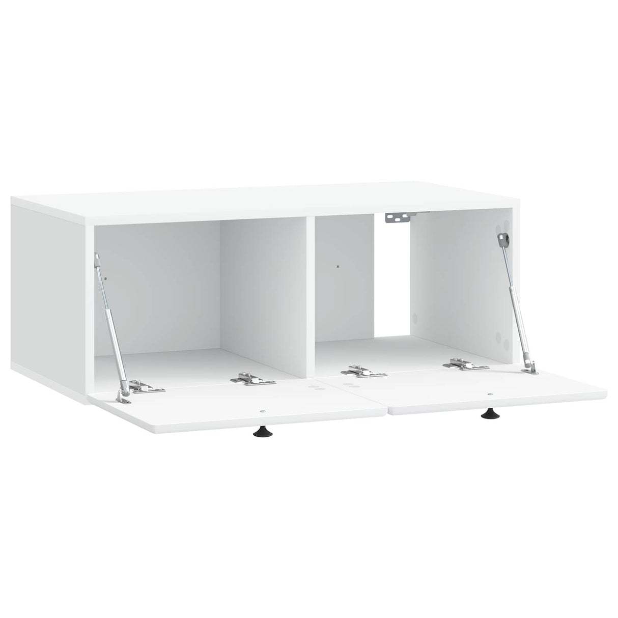 Wall-Mounted TV Cabinet 78.5 x 41 x 30 cm White Engineered Wood