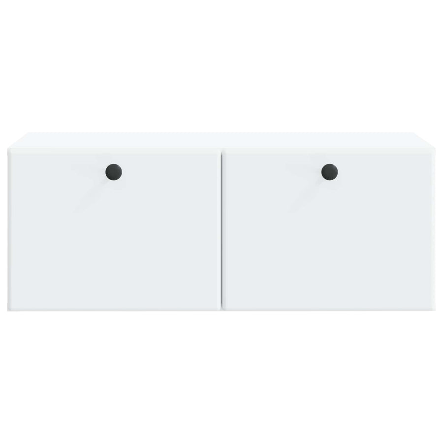 Wall-Mounted TV Cabinet 78.5 x 41 x 30 cm White Engineered Wood