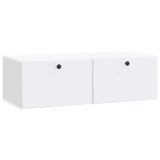 Wall-Mounted TV Cabinet 98 x 41 x 30 cm White Engineered Wood