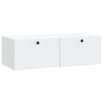 Wall-Mounted TV Cabinet 98 x 41 x 30 cm White Engineered Wood