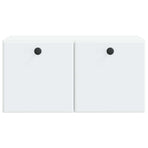 Wall-Mounted TV Cabinet 59.5 x 31 x 30 cm White Engineered Wood
