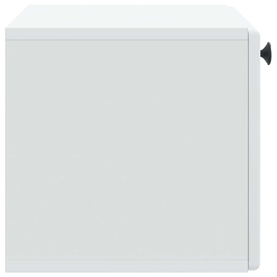 Wall-Mounted TV Cabinet 59.5 x 31 x 30 cm White Engineered Wood
