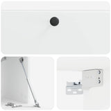Wall-Mounted TV Cabinet 78.5 x 31 x 30 cm White Engineered Wood