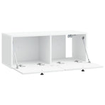 Wall-Mounted TV Cabinet 78.5 x 31 x 30 cm White Engineered Wood