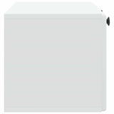 Wall-Mounted TV Cabinet 78.5 x 31 x 30 cm White Engineered Wood - Close-Up Angle