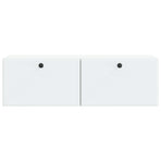 Wall-Mounted TV Cabinet 98 x 31 x 30 cm White Engineered Wood