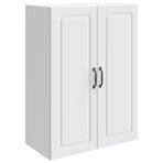 Wall-Mounted Cabinet 66 x 34.5 x 90 cm Engineered Wood White