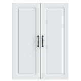 Wall-Mounted Cabinet 66 x 34.5 x 90 cm Engineered Wood White