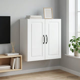 Wall-Mounted Cabinet 59 x 31 x 60 cm Engineered Wood White