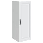 Wall-Mounted Cabinet 33 x 34.5 x 90 cm Engineered Wood White