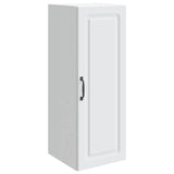 Wall-Mounted Cabinet White 33 x 34.5 x 90 cm Engineered Wood