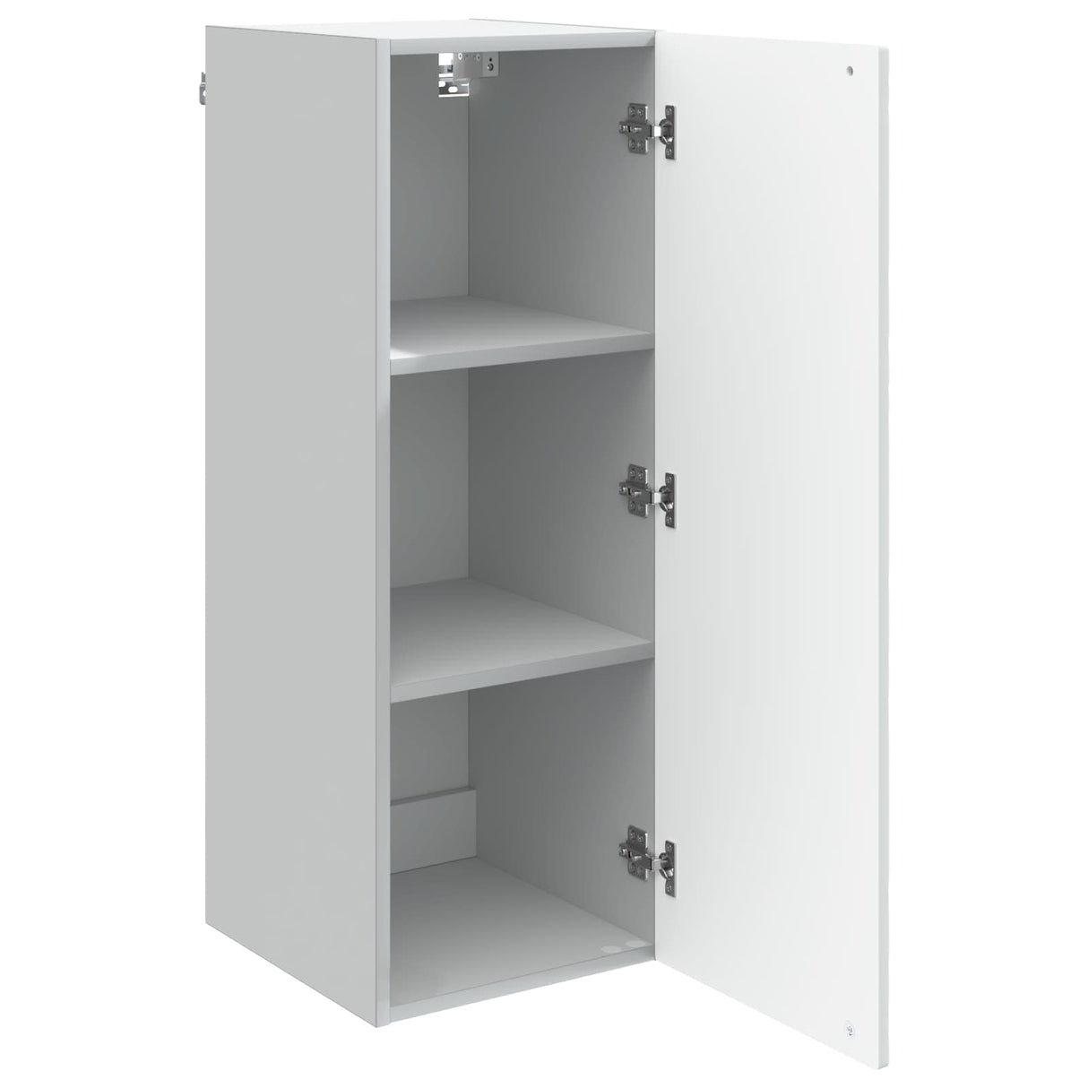 Wall-Mounted Cabinet White 33 x 34.5 x 90 cm Engineered Wood