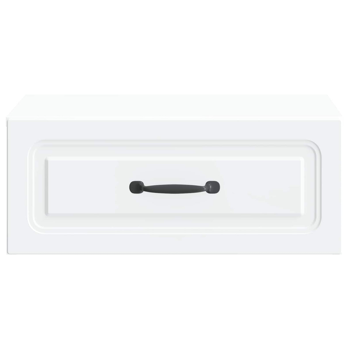 Wall-Mounted Bedside Cabinet White 49 x 34.5 x 20 cm