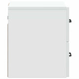 Wall-Mounted Bedside Cabinet White 34.5 x 33 x 40 cm