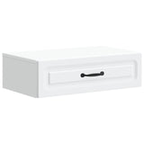 Wall-Mounted Side Table White 59 x 34.5 x 17 cm Engineered Wood