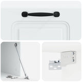 Wall-Mounted TV Cabinet White 59.5 x 41 x 30 cm Engineered Wood - Extra Image