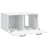 Wall-Mounted TV Cabinet White 59.5 x 41 x 30 cm Engineered Wood