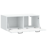 Wall-Mounted TV Cabinet White 78.5 x 41 x 30 cm Engineered Wood
