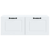 Wall-Mounted TV Cabinet White 78.5 x 41 x 30 cm Engineered Wood