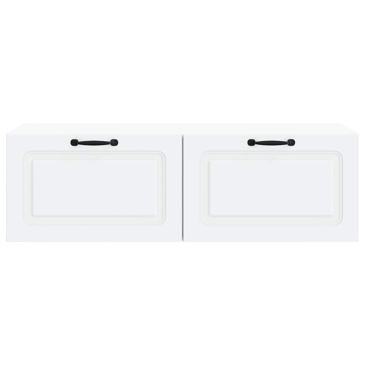 Wall-Mounted TV Cabinet White 98 x 41 x 30 cm Engineered Wood