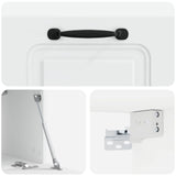 Wall-Mounted TV Cabinet White 59.5 x 31 x 30 cm Engineered Wood