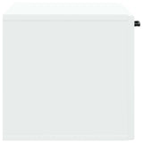 Wall-Mounted TV Cabinet White 59.5 x 31 x 30 cm Engineered Wood