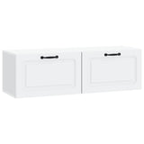 Wall-Mounted TV Cabinet White 98 x 31 x 30 cm Engineered Wood
