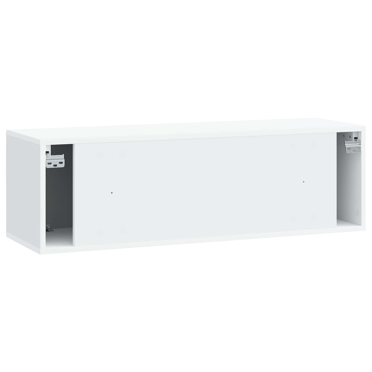 Wall-Mounted TV Cabinet White 98 x 31 x 30 cm Engineered Wood