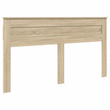 Bed Frame with Drawer Sonoma Oak 180 x 200 cm Engineered Wood - Close-Up Angle